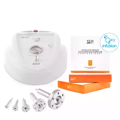 Microdermabrasion Am60 + Cellulogy + Syis cosmetics device